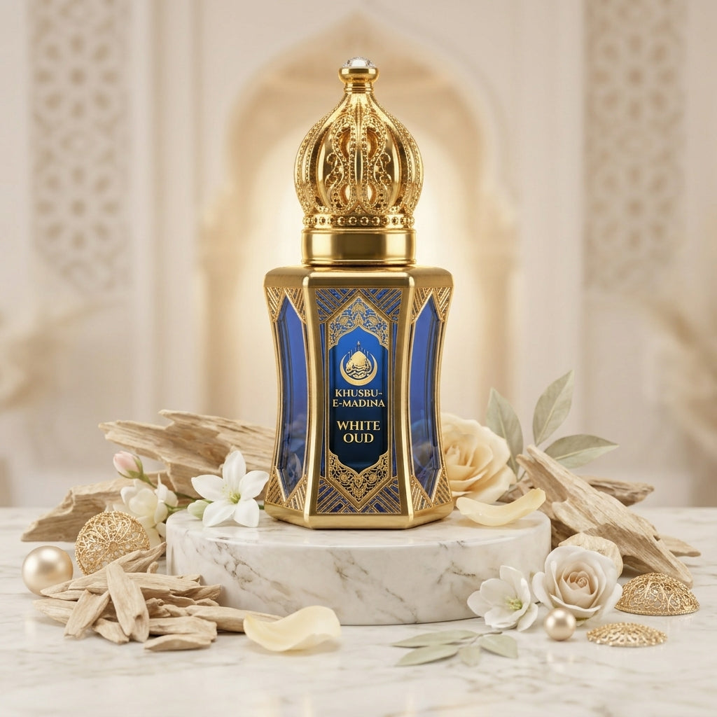 White Oud Premium Arabian Attar – Elegant & Sophisticated Fragrance