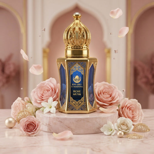 Rose Musk Premium Arabian Attar – Floral & Elegant Fragrance